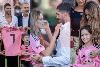 Tini Stoessel acompañó a Rodrigo De Paul en su presentación oficial con Inter Miami