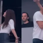 Ashton Kutcher y Mila Kunis vistos en concierto de Backstreet Boys en Las Vegas