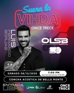 Luis Fernando Borjas encenderá el “Suena la VIHda”