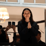 María Corina Machado se reencuentra con venezolanos