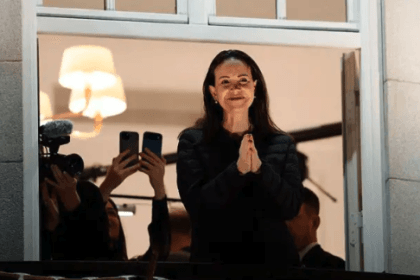 María Corina Machado se reencuentra con venezolanos